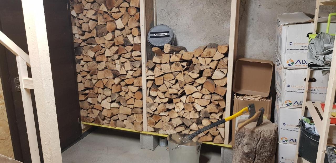 Casa Cuschina - Mit Sauna In Der Schoenen Surselva Dardin Exterior foto